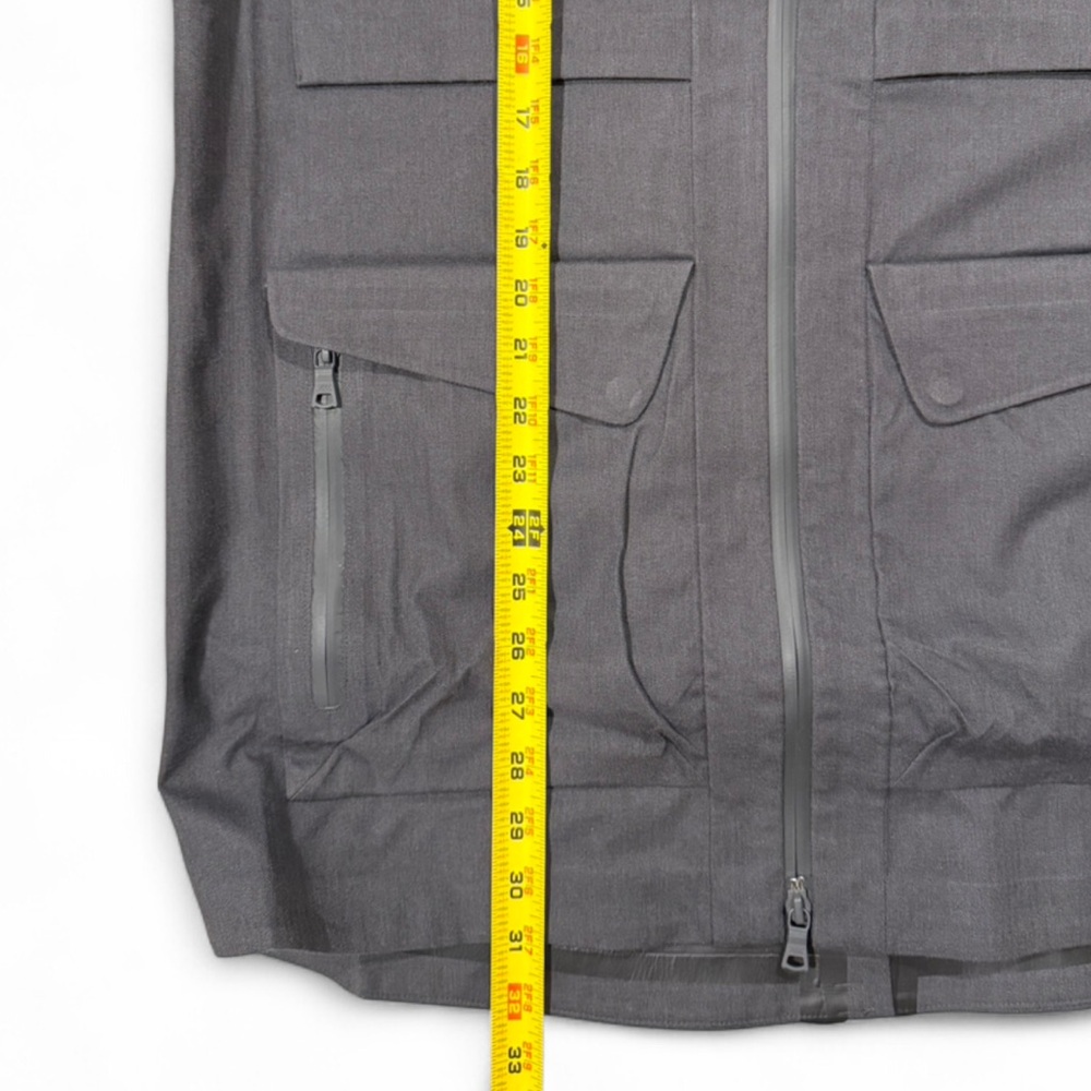 RHONE Grey Commuter Water Resistant Hooded Field Coat Size Men’s Medium (NWT) - Picture 8 of 10